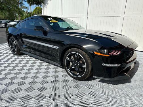 Shadow Black 2021 Ford Mustang GT Premium