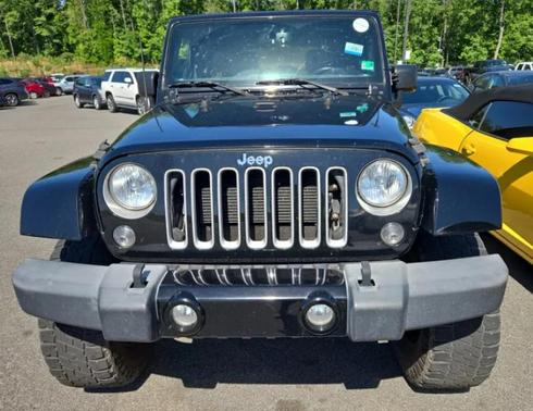 Black Clearcoat 2017 Jeep Wrangler Unlimited Sahara