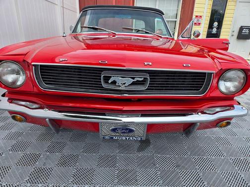 Candy Apple Red 1966 Ford Mustang Base