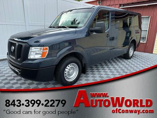 Arctic Blue Metallic 2015 Nissan NV Passenger NV3500 HD S V6