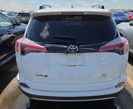 Super White 2017 Toyota RAV4 SE