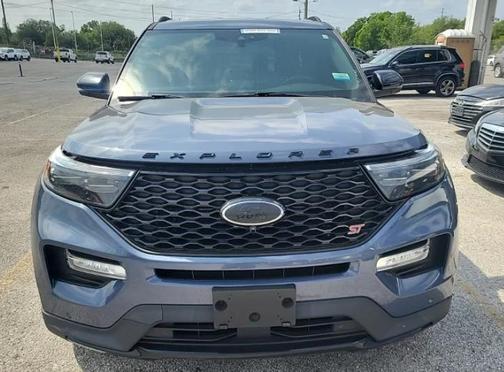 Blue Metallic 2021 Ford Explorer ST