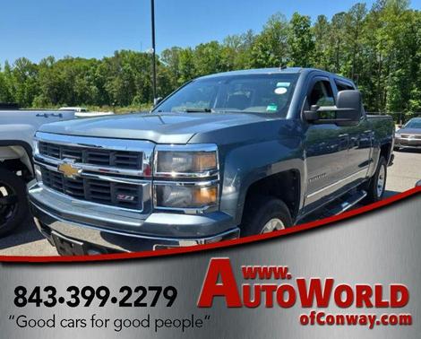 Blue Granite Metallic 2014 Chevrolet Silverado 1500 2LT