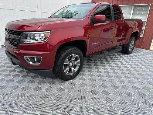 Cajun Red Tintcoat 2018 Chevrolet Colorado Z71