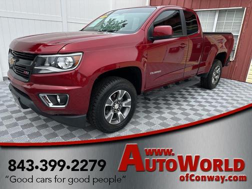 Cajun Red Tintcoat 2018 Chevrolet Colorado Z71