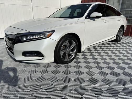 Platinum White Pearl 2018 Honda Accord EX-L