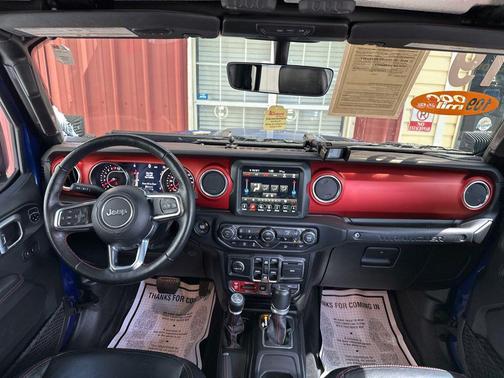 Ocean Blue Metallic Clearcoat 2019 Jeep Wrangler Unlimited Rubicon
