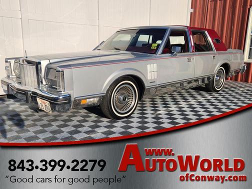 Silver 1983 Lincoln Mark V Base