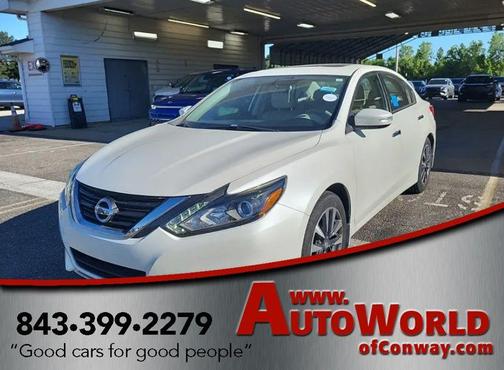 Pearl White 2016 Nissan Altima 2.5 SL