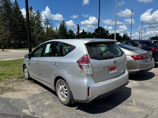 Classic Silver Metallic 2015 Toyota Prius v Three
