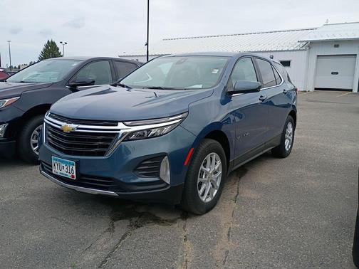 Lakeshore Blue Metallic 2024 Chevrolet Equinox 1LT