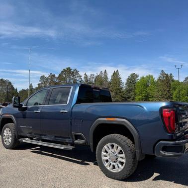 Pacific Blue Metallic 2021 GMC Sierra 2500 Denali