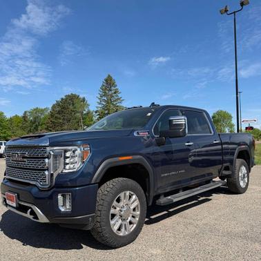 Pacific Blue Metallic 2021 GMC Sierra 2500 Denali