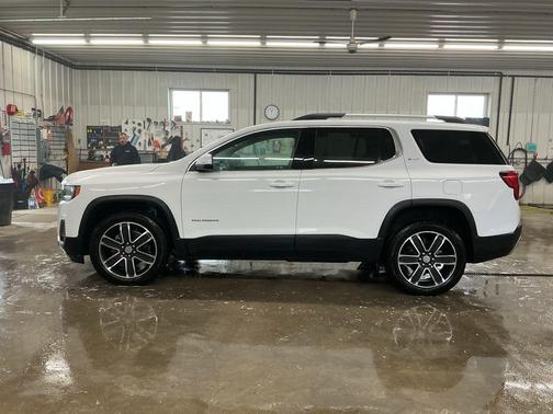 Summit White 2023 GMC Acadia AWD SLT