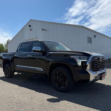 Midnight Black Metallic 2025 Toyota Tundra 1794 Edition