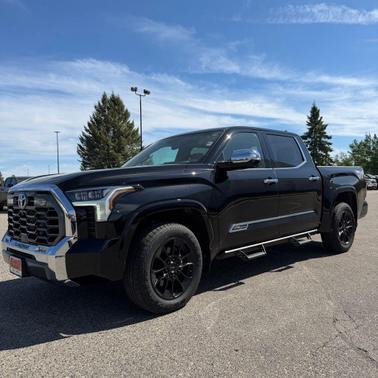 Midnight Black Metallic 2025 Toyota Tundra 1794 Edition