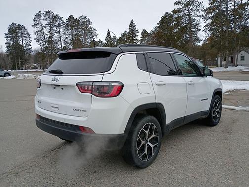 Bright White Clearcoat 2025 Jeep Compass Limited