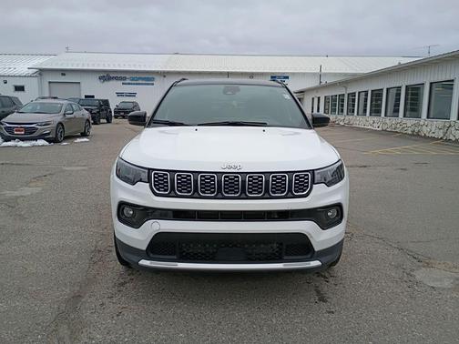 Bright White Clearcoat 2025 Jeep Compass Limited