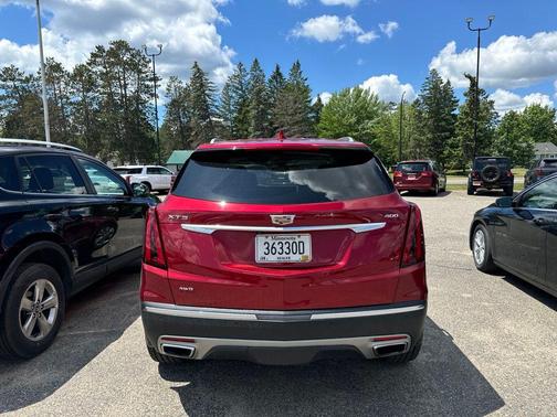Radiant Red Tintcoat 2024 Cadillac XT5 Premium Luxury