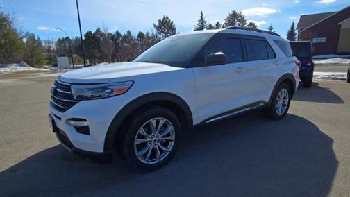 STAR WHITE MET TRI-COAT 2020 Ford Explorer XLT