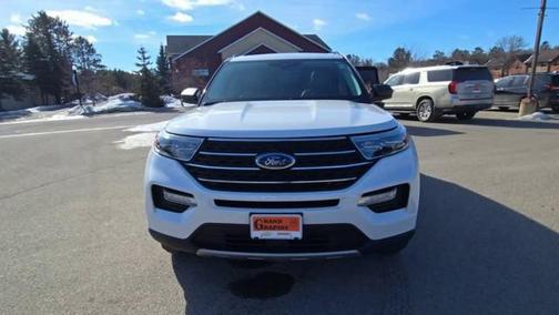 STAR WHITE MET TRI-COAT 2020 Ford Explorer XLT