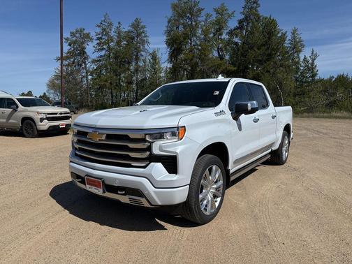 Polar White Tricoat 2026 Chevrolet Silverado 1500 High Country