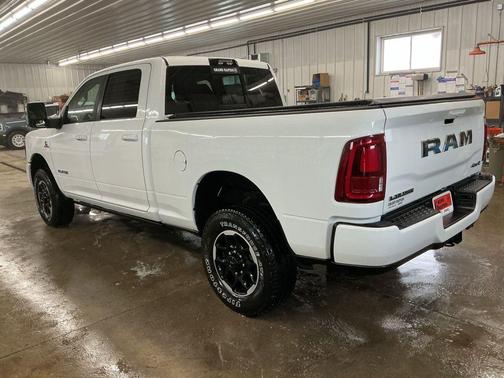 Bright White Clearcoat 2025 RAM 2500 Laramie Crew Cab 4x4 6'4' Box