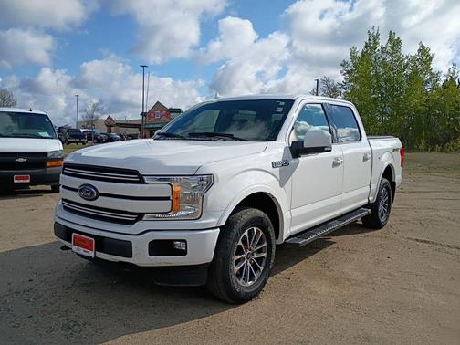 OXFORD WHITE 2018 Ford F-150 Lariat