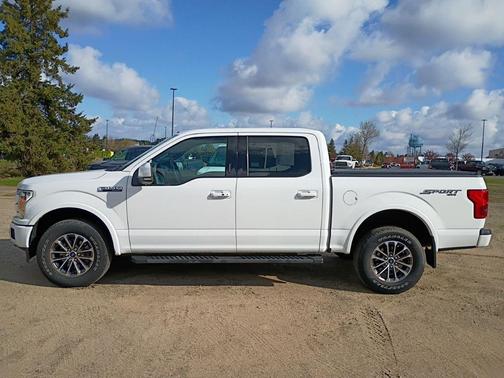 OXFORD WHITE 2018 Ford F-150 Lariat