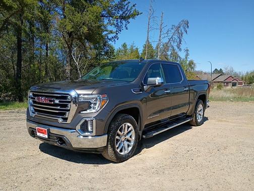Smokey Quartz Metallic 2019 GMC Sierra 1500 SLT