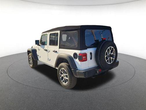 Bright White Clearcoat 2025 Jeep Wrangler Sport S