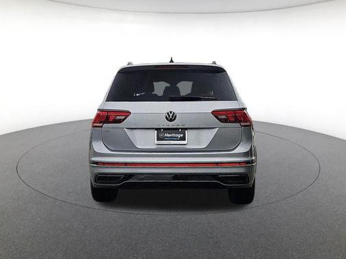 Silver Metallic 2023 Volkswagen Tiguan 2.0T SE R-Line Black