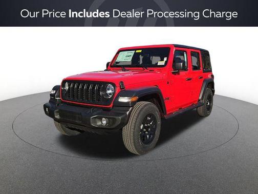 Firecracker Red Clearcoat 2026 Jeep Wrangler Sport