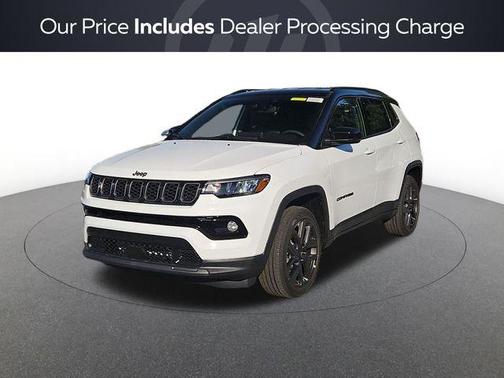Bright White Clearcoat 2026 Jeep Compass Limited
