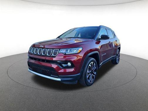Velvet Red Pearlcoat 2022 Jeep Compass Limited