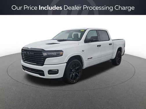 Bright White Clearcoat 2026 RAM 1500 Laramie