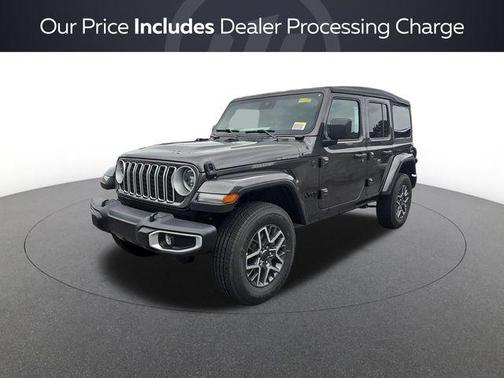 Crystal Metallic 2025 Jeep Wrangler 4-Door Sahara 4x4