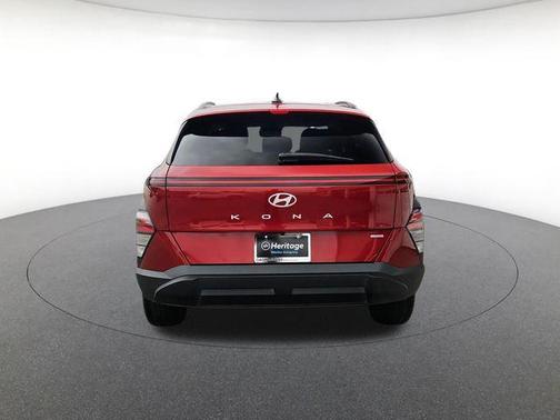 Ultimate Red Metallic 2025 Hyundai KONA SEL