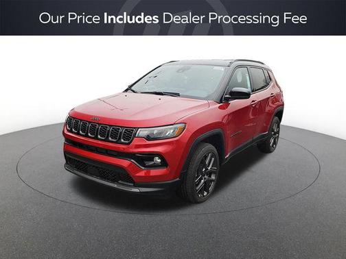 Red Hot Pearlcoat 2026 Jeep Compass Limited