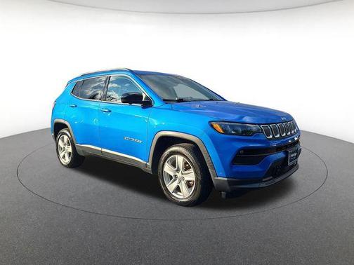 Laser Blue Pearlcoat 2022 Jeep Compass Latitude