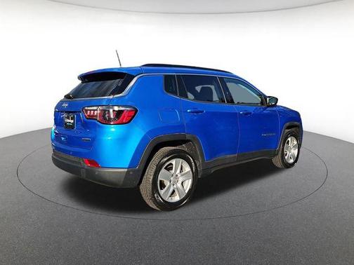 Laser Blue Pearlcoat 2022 Jeep Compass Latitude