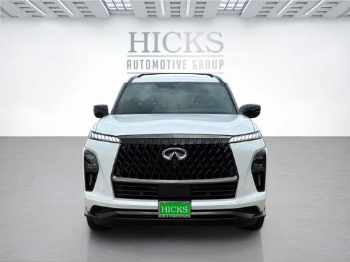 Radiant White 2026 INFINITI QX80 SPORT