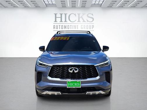 Moonbow Blue / Black Obsidian 2022 INFINITI QX60 AUTOGRAPH
