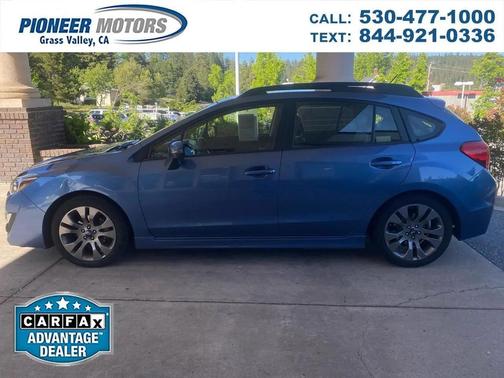 Blue 2015 Subaru Impreza 2.0i Sport Limited