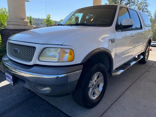 Oxford White Clearcoat 2003 Ford F-150 Lariat SuperCrew