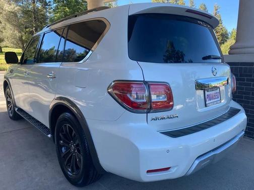 Pearl White 2017 Nissan Armada Platinum