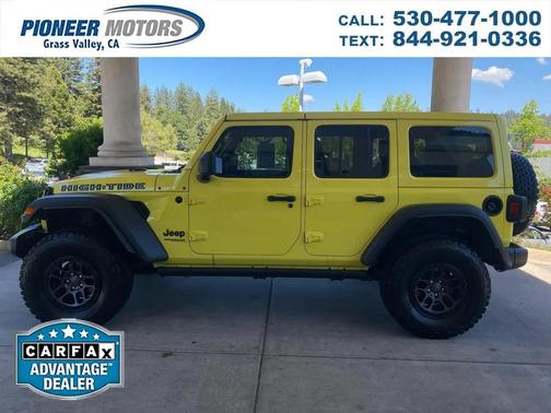 High Velocity Clearcoat 2022 Jeep Wrangler Unlimited High Tide 4x4