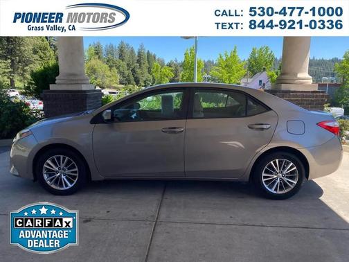 Beige 2015 Toyota Corolla LE Premium