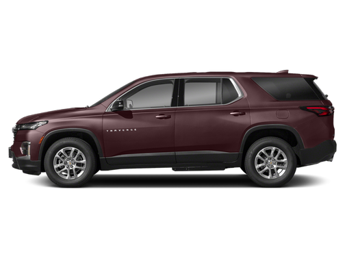 Black Cherry Metallic 2022 Chevrolet Traverse LT Cloth