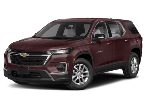 Black Cherry Metallic 2022 Chevrolet Traverse LT Cloth